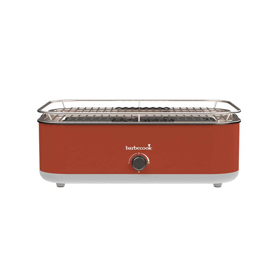 E-Carlo electric table grill Barbecook Red